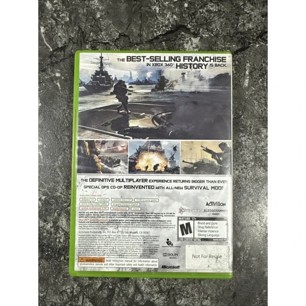 Xbox360 Call of Duty Modern Warfare 3 CIB‎ with Manual